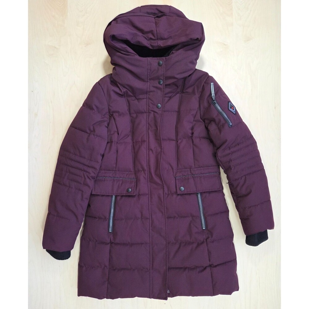 Alpine North Women's Kootney | Mid-Length Parka Puffer Hooded Coat Size M
